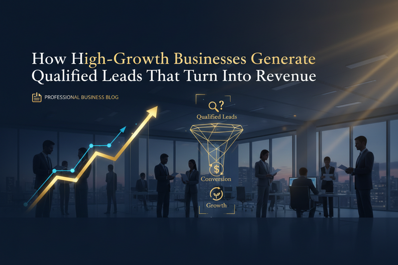 How High-Growth Businesses Generate Qualified Leads That Turn Into Revenue