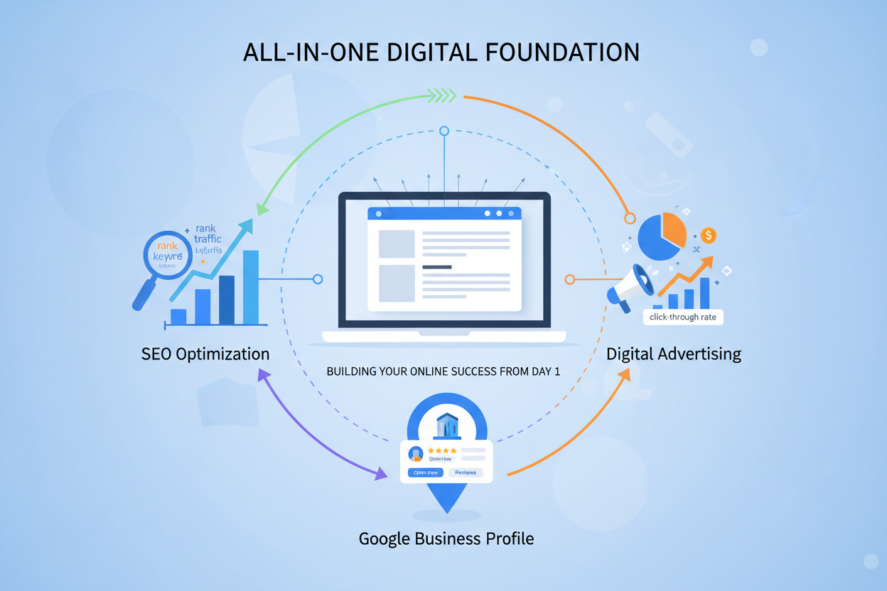 Why LuxuryLeads Media Builds Websites With SEO, Ads, and Google Business Profiles From Day One