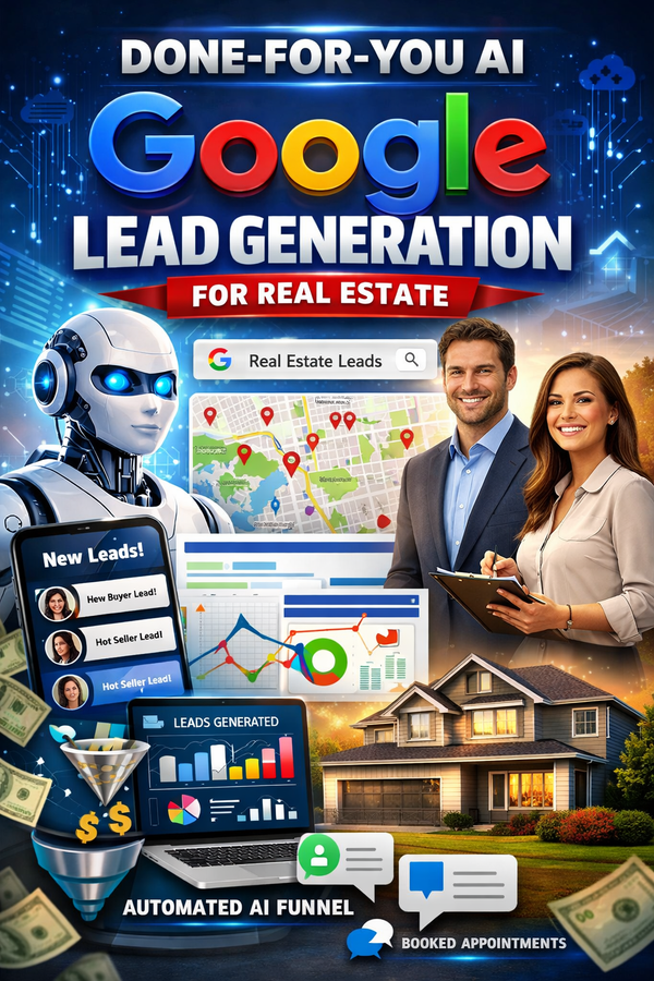 Done-For-You Google Ads for Real Estate Leads