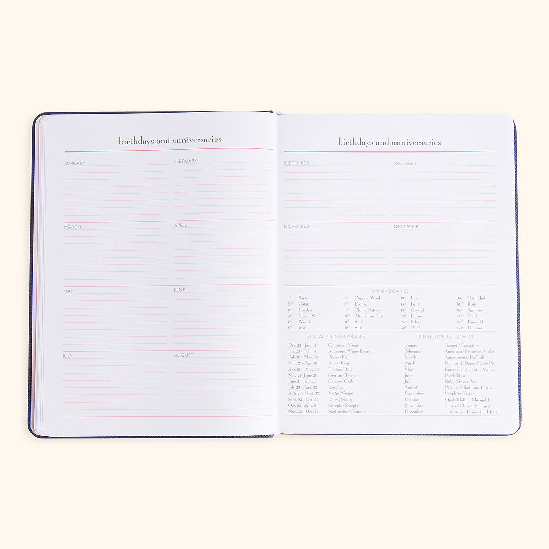 Mom Agenda Desktop 12-Month Planner 2026